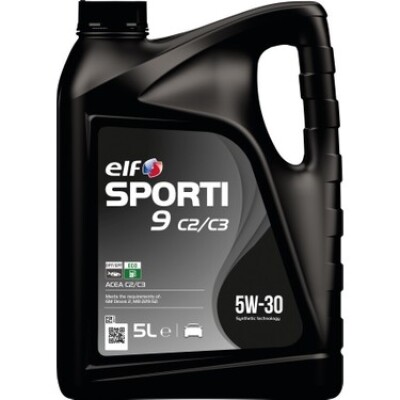 elf sportı 9 5w30 c2/c3 partiküllü 5 litre motor yağı