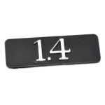 Çamurluk Yazı "1.4" R19- YERLİ ÜRETİM
