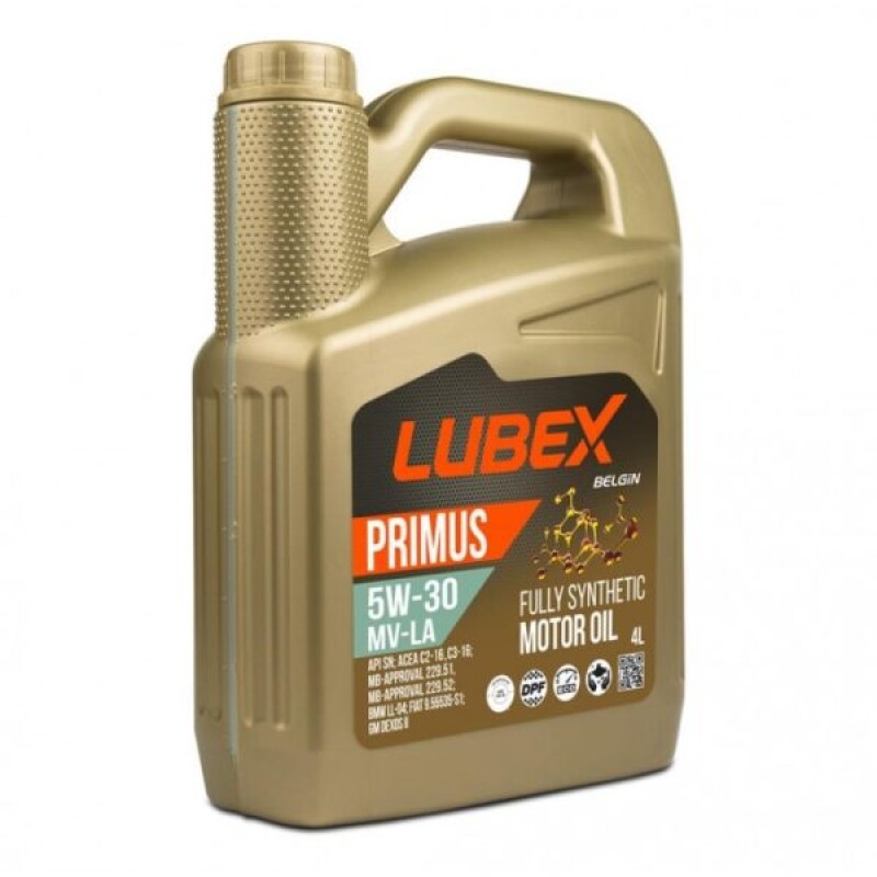lubex primus motor yağı 5w-30 mv-la 5L