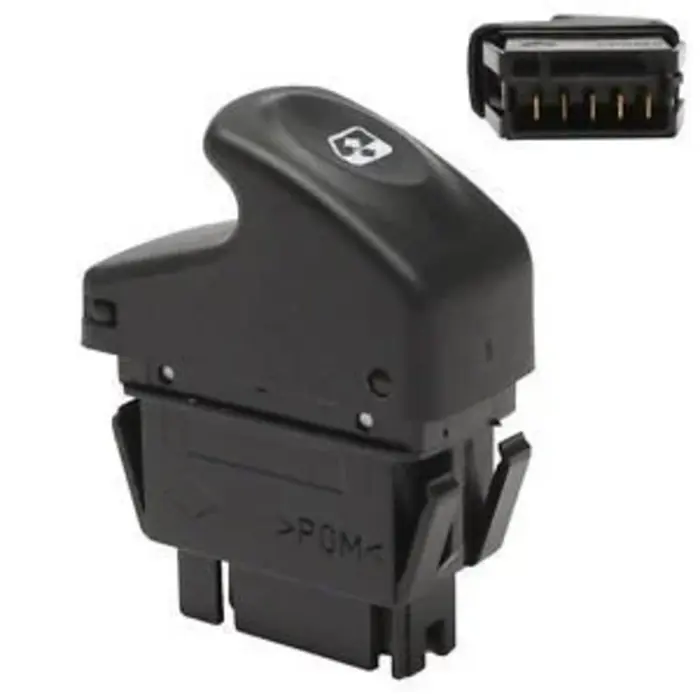 Cam Butonu (5 Fişli) Clio 2/Megane 1/Kangoo- MAİS